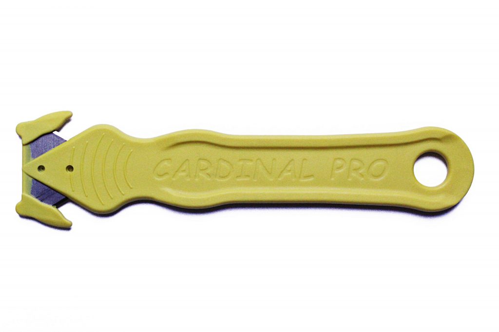 Cardinal Safety - Cardinal Pro Safety Cutter, Disposable Safety Cutter with Angled Blade